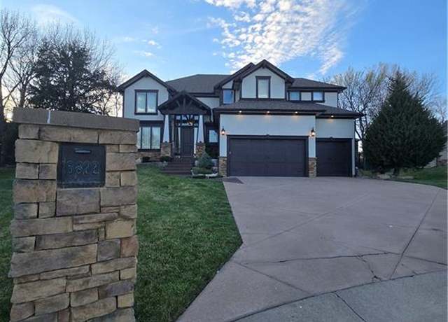 Property at 6822 Woodstock Ct, Shawnee, KS 66218, 5 beds, 4.5 baths