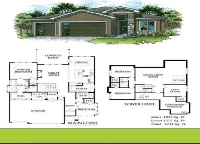 Property at 6046 Apache Dr, Shawnee, KS 66220, 4 beds, 3 baths