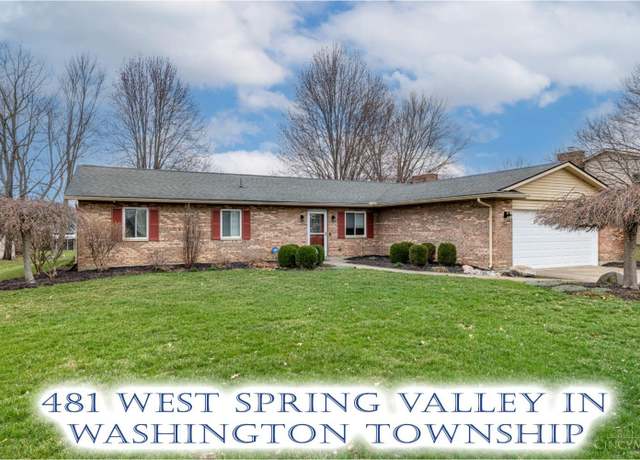 Property at 481 W Spring Valley Pike, Washington Twp, OH 45458, 3 beds, 2 baths