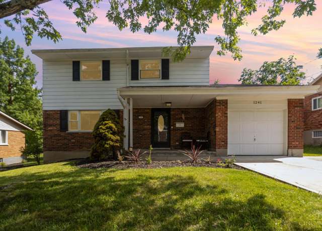 Property at 1241 Oak Knoll Dr, Cincinnati, OH 45224, 4 beds, 2 baths