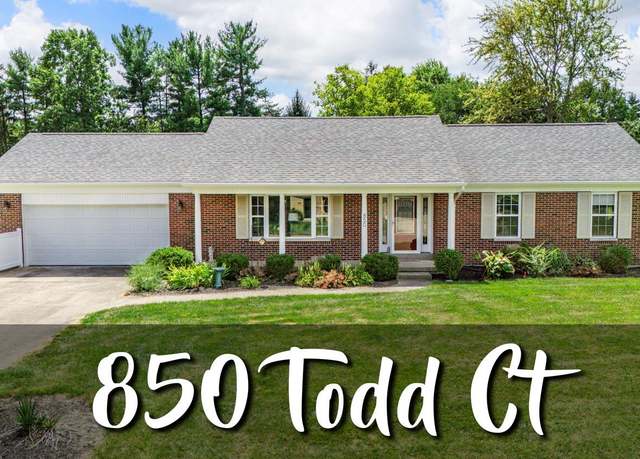 Property at 850 Todd Ct, Tipp City, OH 45371, 4 beds, 3 baths