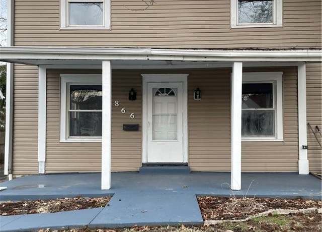 Property at 866 S Hawkins Ave, Akron, OH 44320, 3 beds, 1.5 baths