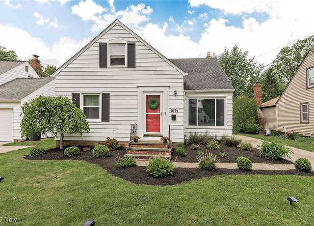 Property at 1672 Brainard Rd, Lyndhurst, OH 44124, 3 beds, 2 baths