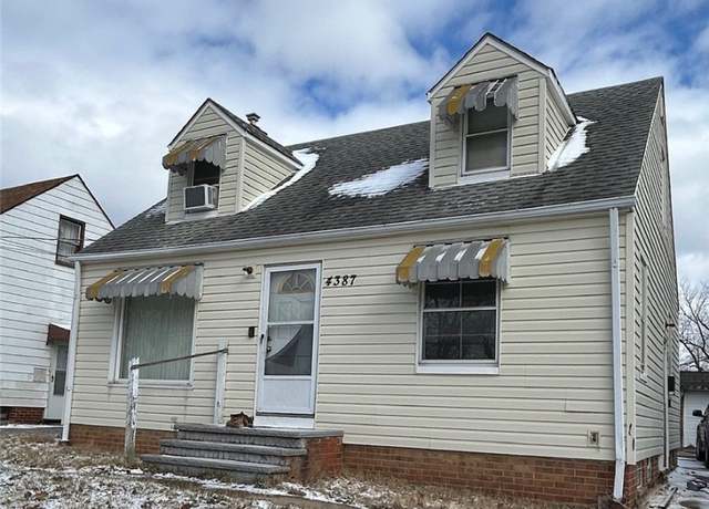 Property at 4387 E 175th St, Cleveland, OH 44128, 3 beds, 1 bath