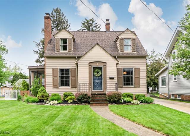 Property at 20050 Laverne Ave, Rocky River, OH 44116, 3 beds, 1.5 baths