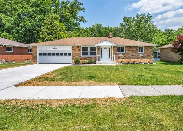 Property at 5820 Sandy Hook Dr, Parma, OH 44134, 3 beds, 2 baths