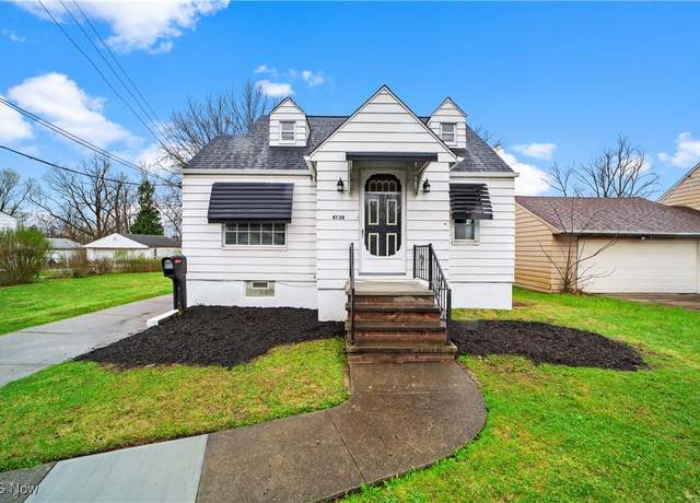Property at 4738 Bartlam Ave, Garfield Heights, OH 44125, 4 beds, 1 bath