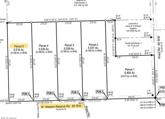 Property at W Western Reserve Rd, Canfield, OH 44406
