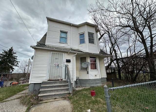 Property at 9703 Elwell Ave, Cleveland, OH 44104, 3 beds, 1.5 baths