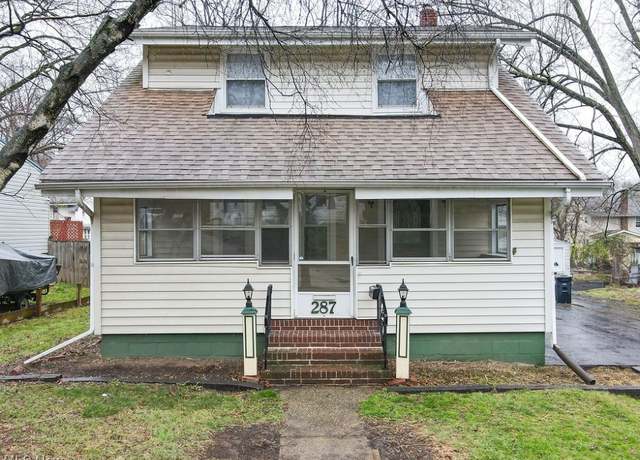 Property at 287 Watson St, Akron, OH 44305, 3 beds, 1 bath