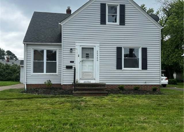 Property at 20980 Ball Ave, Euclid, OH 44123, 4 beds, 3 baths
