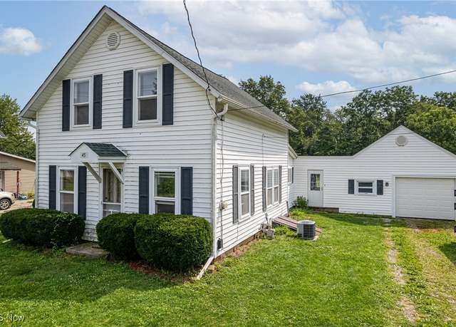 Property at 45 Prospect St, Seville, OH 44273, 3 beds, 1 bath
