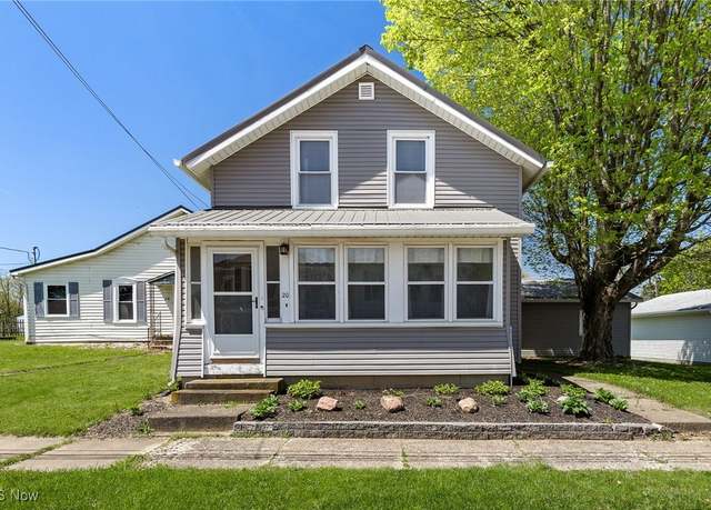 Property at 20 Mechanic St, Hayesville, OH 44838, 3 beds, 1 bath
