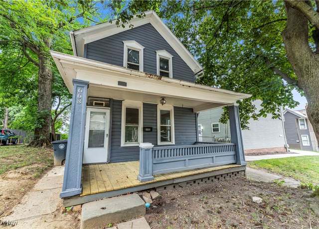 Property at 668 Sherman St, Akron, OH 44311, 3 beds, 1 bath
