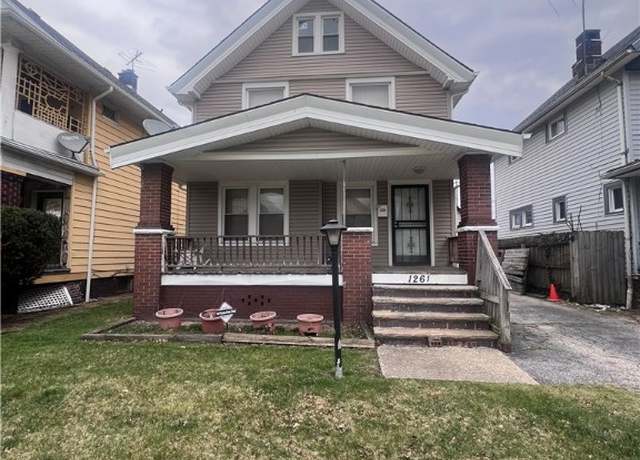 Property at 1261 E 134th St, East Cleveland, OH 44112, 3 beds, 1 bath