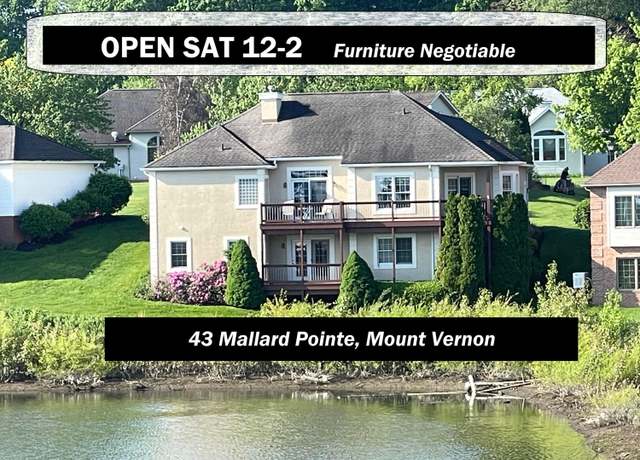 Property at 43 Mallard Pointe, Mount Vernon, OH 43050, 4 beds, 3 baths