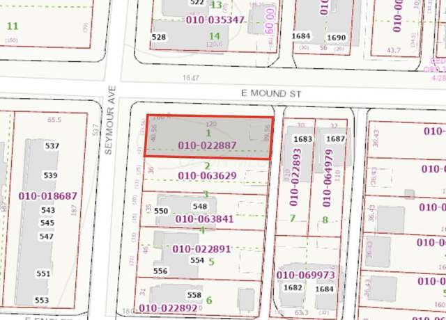 Property at 538-540 Seymour Ave, Columbus, OH 43205