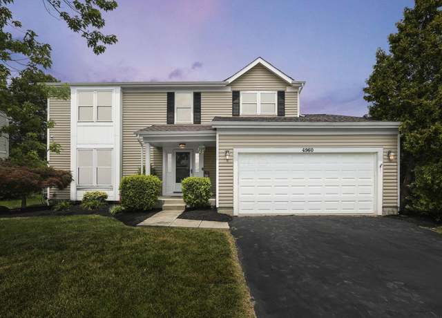 Property at 4960 Silver Bow Dr, Hilliard, OH 43026, 4 beds, 2.5 baths