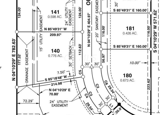 Property at 0 Optimara Dr. Lot 142 Dr NW, Pickerington, OH 43147