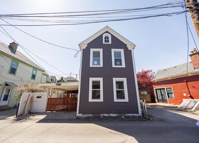 Property at 238 1/2 E Whittier St, Columbus, OH 43206, 2 beds, 1.5 baths
