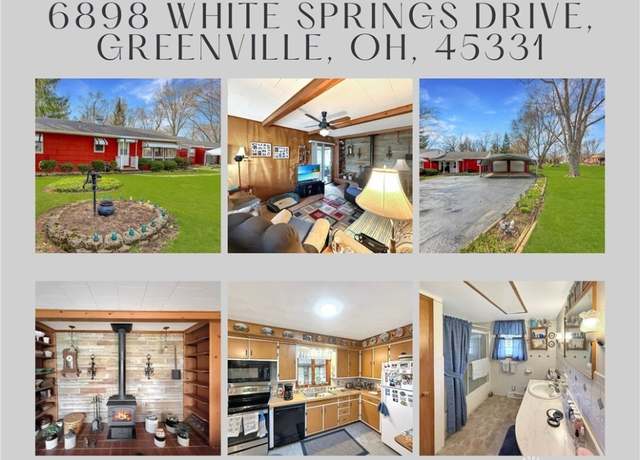 Property at 6898 White Springs Dr, Greenville, OH 45331, 4 beds, 1.5 baths