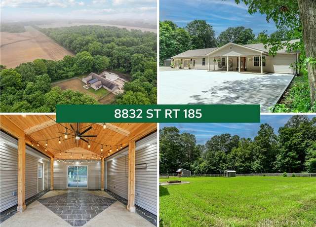 Property at 8832 State Route 185, Bradford, OH 45308, 3 beds, 3 baths