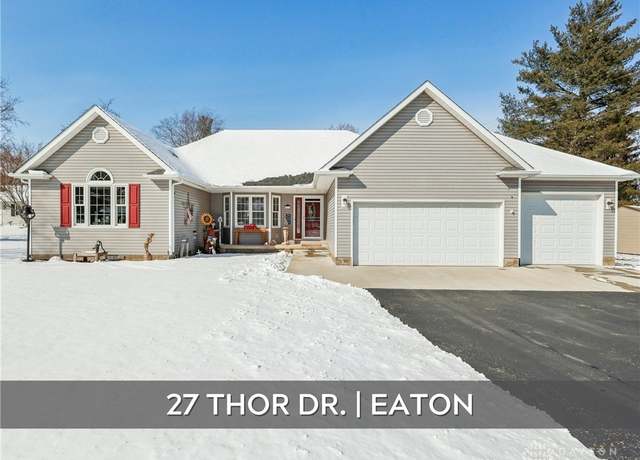 Property at 27 Thor Dr, Eaton, OH 45320, 3 beds, 2 baths