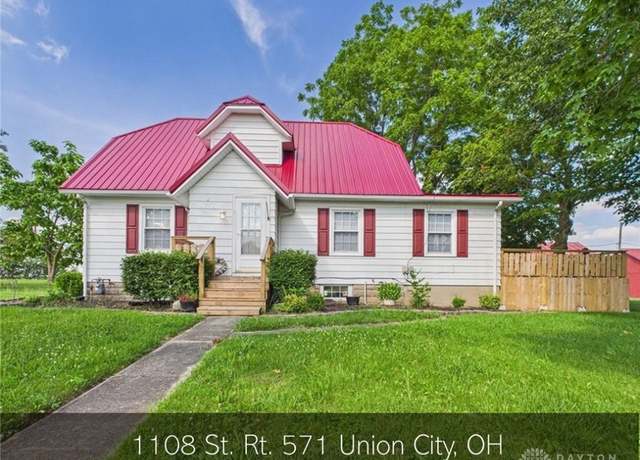 Property at 1108 State Route 571, Union City, OH 45390, 3 beds, 1.5 baths