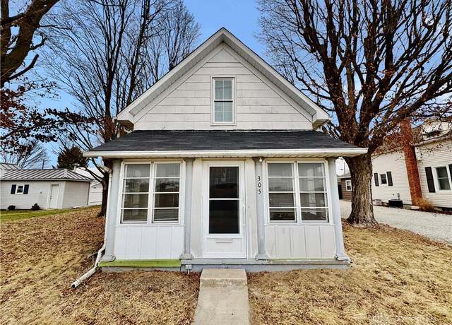 Property at 305 E 1st St, Arcanum, OH 45304, 3 beds, 1 bath