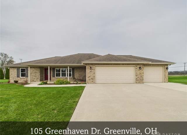 Property at 105 Greenhaven Dr, Greenville, OH 45331, 3 beds, 2 baths
