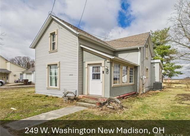 Property at 249 W Washington St, New Madison, OH 45346, 3 beds, 1 bath