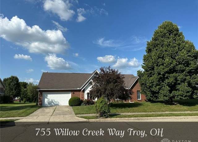 Property at 755 Willow Creek Way, Troy, OH 45373, 4 beds, 2 baths