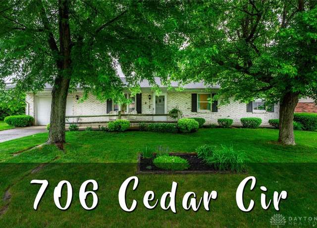 Property at 706 Cedar Cir, Eaton, OH 45320, 3 beds, 1.5 baths