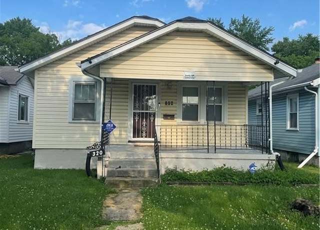 Property at 320 Huron Ave, Dayton, OH 45417, 2 beds, 1 bath