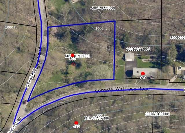Property at 500 Conway Wallrose Rd, Conway, PA 15042