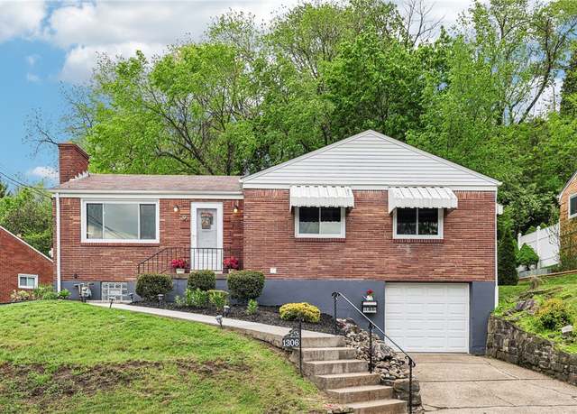 Property at 1306 Cook School Rd, Bridgeville, PA 15017, 3 beds, 2 baths