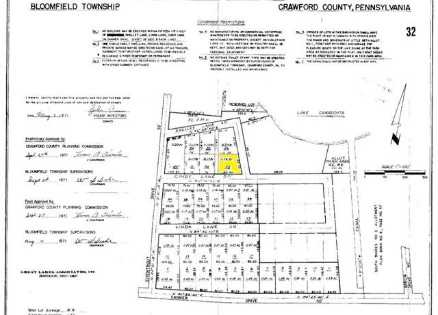 Property at Lot 33 Shelley Ln, Canadohta Lake, PA 16438