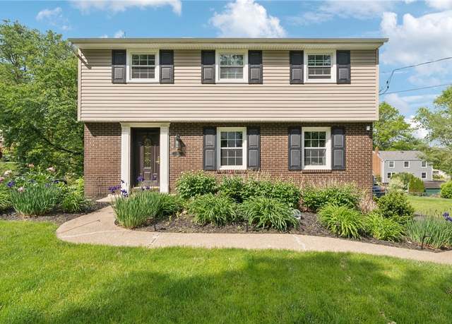 Property at 282 Carmell Dr, Upper St. Clair, PA 15241, 4 beds, 2.5 baths