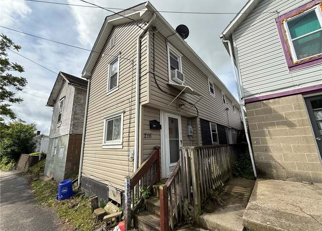Property at 216 Oakland Ave, Charleroi Boro, PA 15022, 2 beds, 1.5 baths