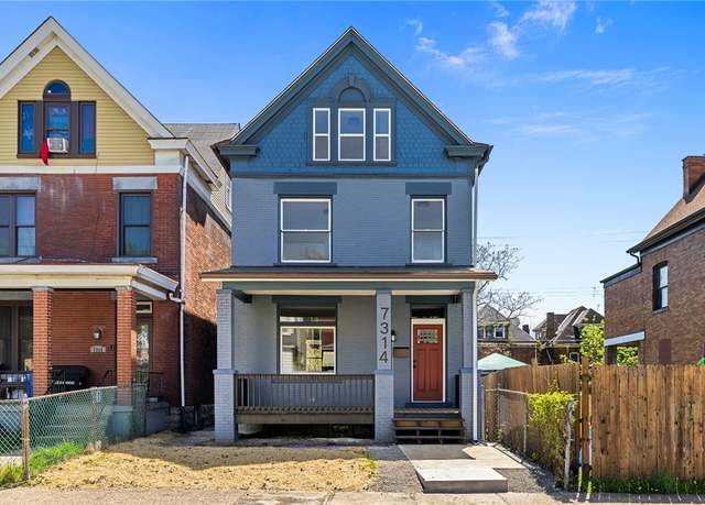 Property at 7314 Monticello St, Homewood-brushton, PA 15208, 4 beds, 2.5 baths