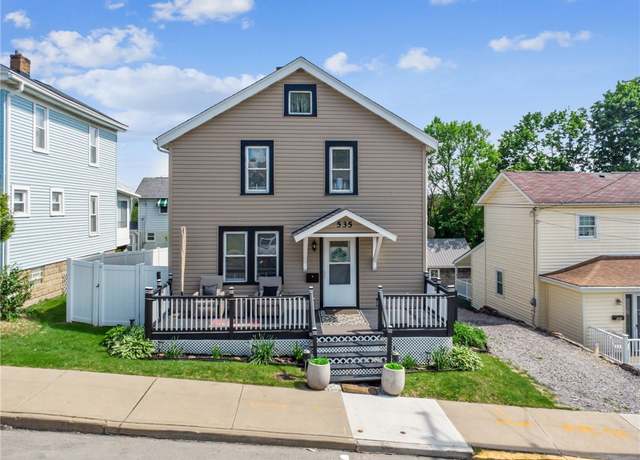 Property at 535 Adams St, Rochester, PA 15074, 3 beds, 1.5 baths