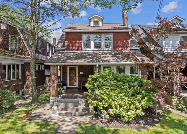 Property at 917 East End Ave, Regent Square, PA 15221, 4 beds, 1.5 baths