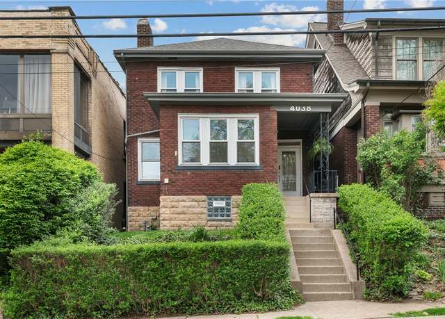 Property at 4038 Windsor St, Squirrel Hill, PA 15217, 4 beds, 1.5 baths