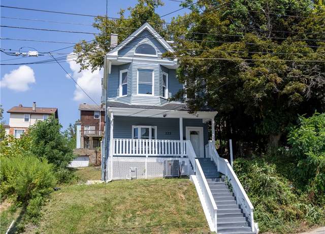 Property at 223 Lafayette Ave, Swissvale, PA 15214, 4 beds, 2 baths