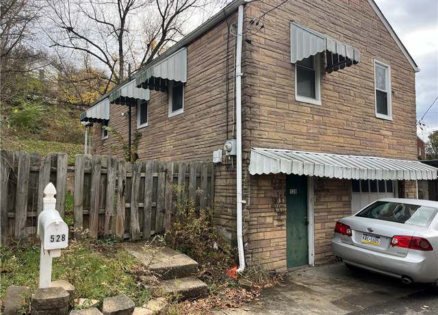 Property at 528 Spruce Aly, Glassport, PA 15045, 2 beds, 1 bath
