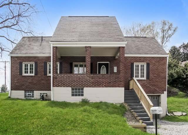 Property at 260 Ohio St, Glassport, PA 15146, 3 beds, 1.5 baths