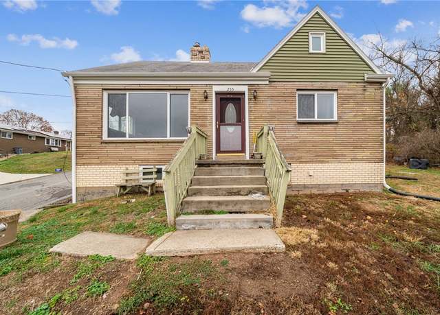 Property at 255 Stark Ave, Findlay Twp, PA 15126, 4 beds, 1 bath