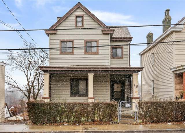 Property at 20 Nobles Ln, Carrick, PA 15210, 3 beds, 2 baths