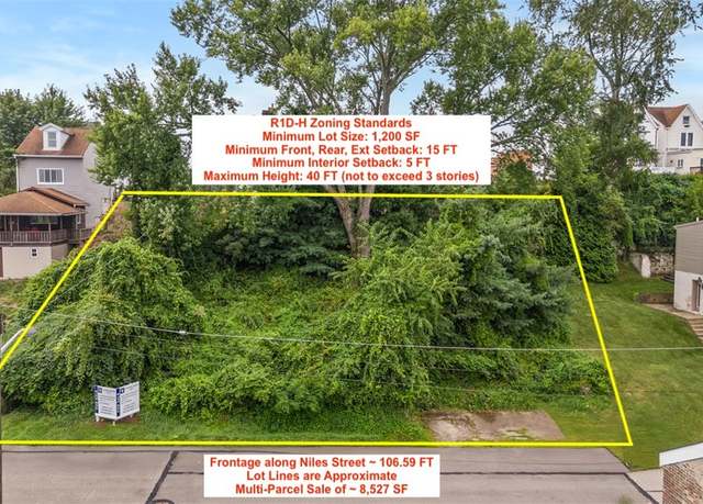 Property at 0 Niles St, South Side, PA 15203