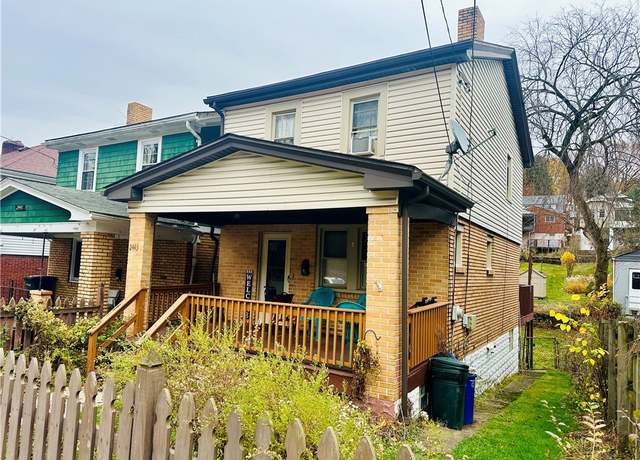 Property at 2443 Starkamp St, Brookline, PA 15226, 2 beds, 1.5 baths
